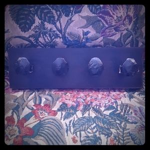 Vintage Railroad Spike Coatrack Handcrafted